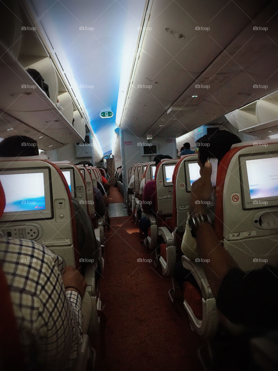 Flight interior View...