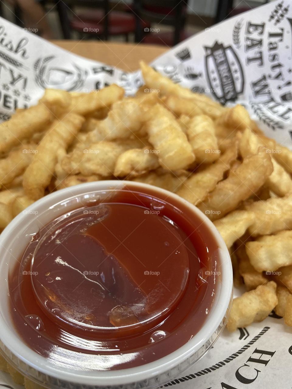 French fries from Daniel’s cheesesteak 