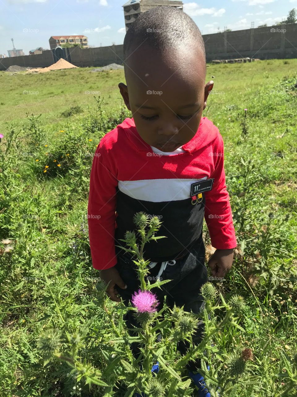 Me and my son having fun on a beautiful Saturday morning 