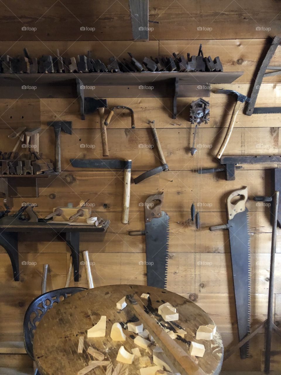 Old time carpentry tools