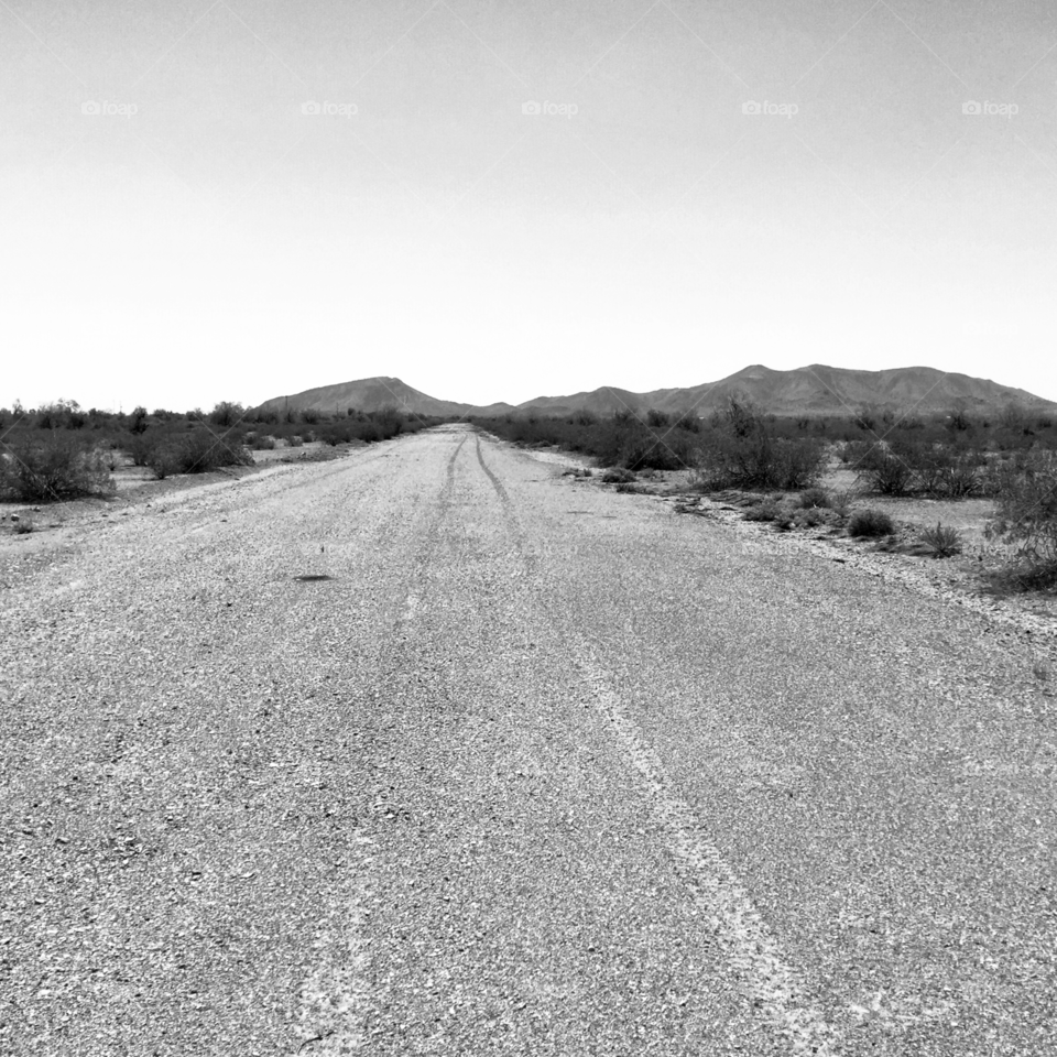 Long Road. Desert Road