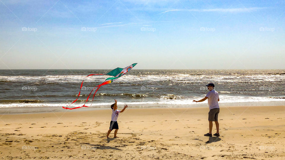 Kite at the beach 