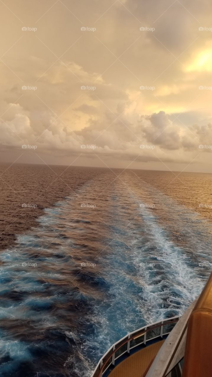 Beautiful Sunset In The Caribbean