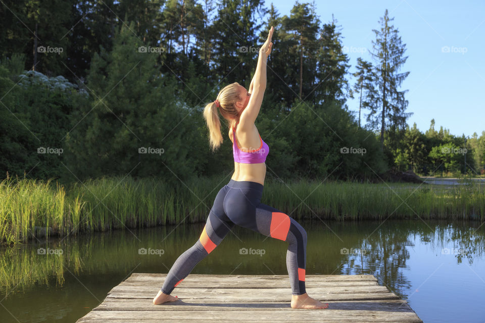 Yoga woman