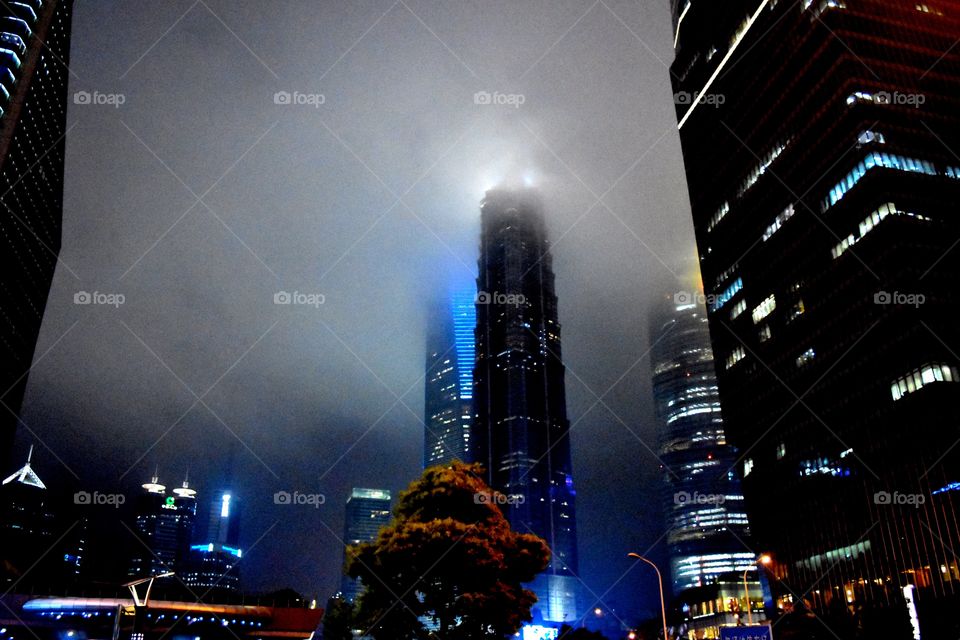 Shanghai  night view 