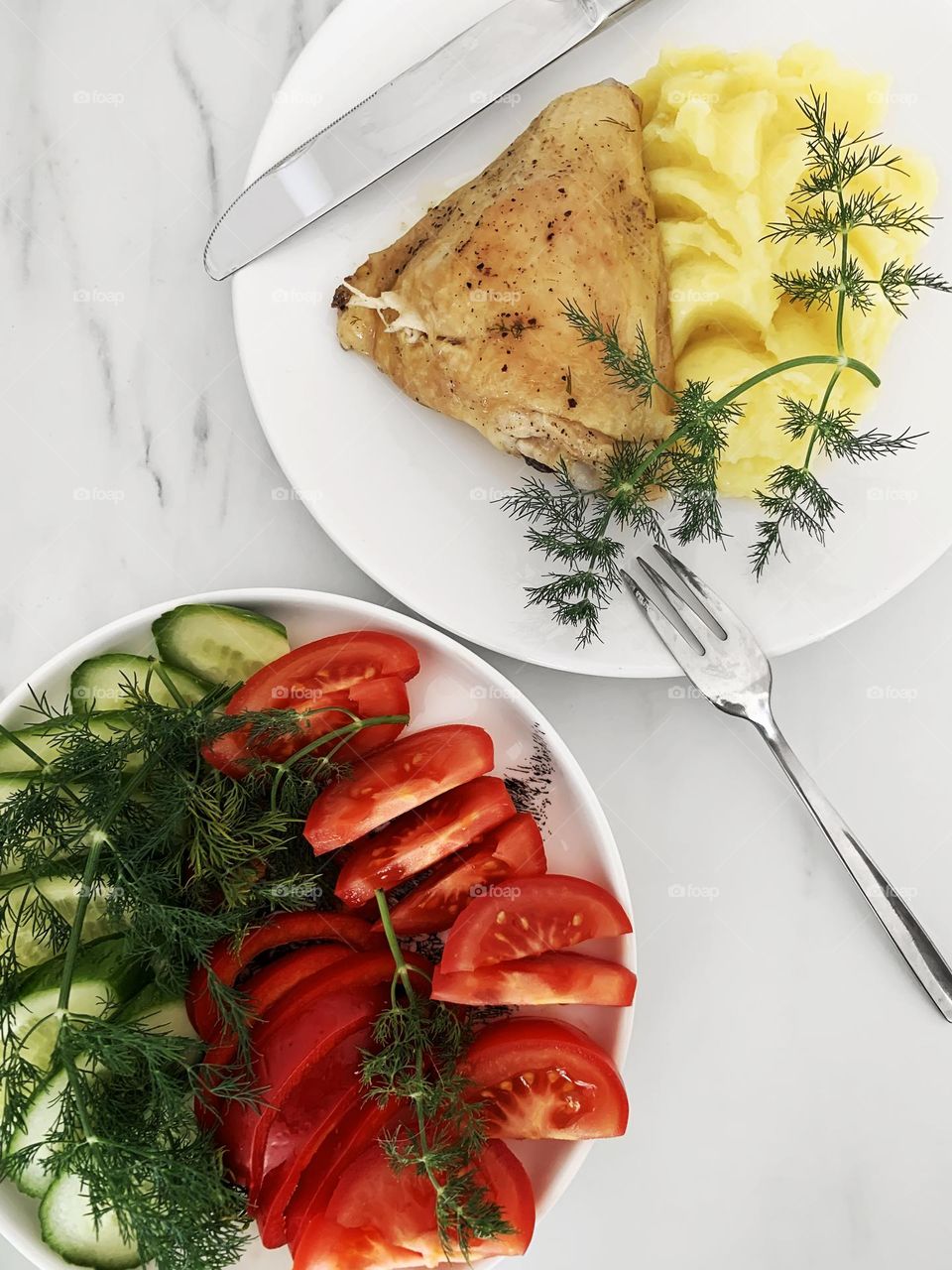 Colorful healthy food 