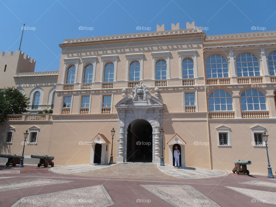 Prinzen palace on Monaco
