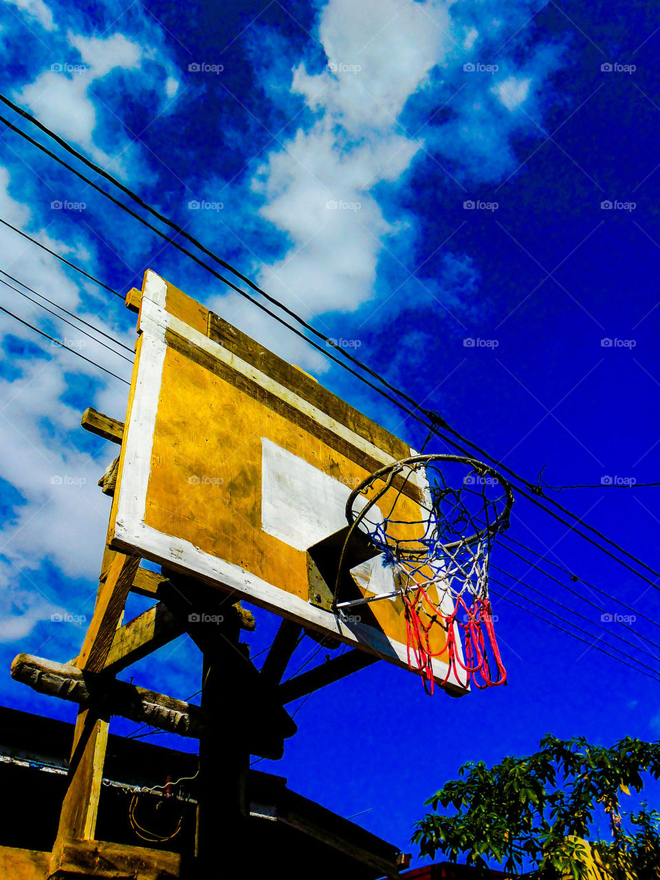 street basketball court