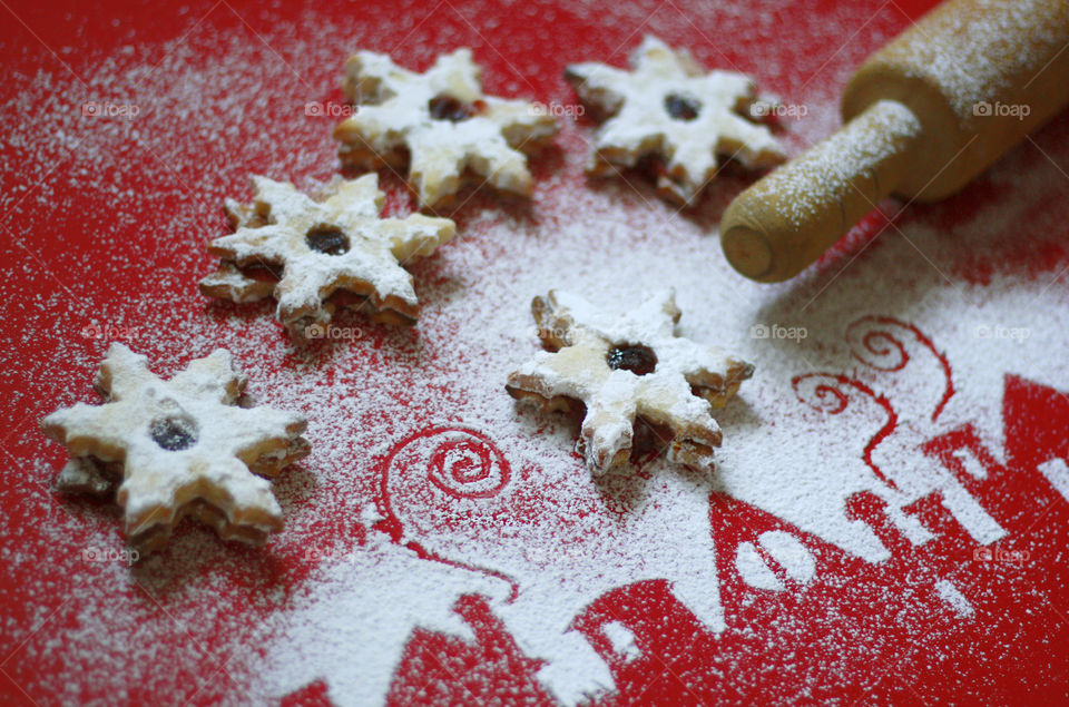 Home made cookies for Christmas