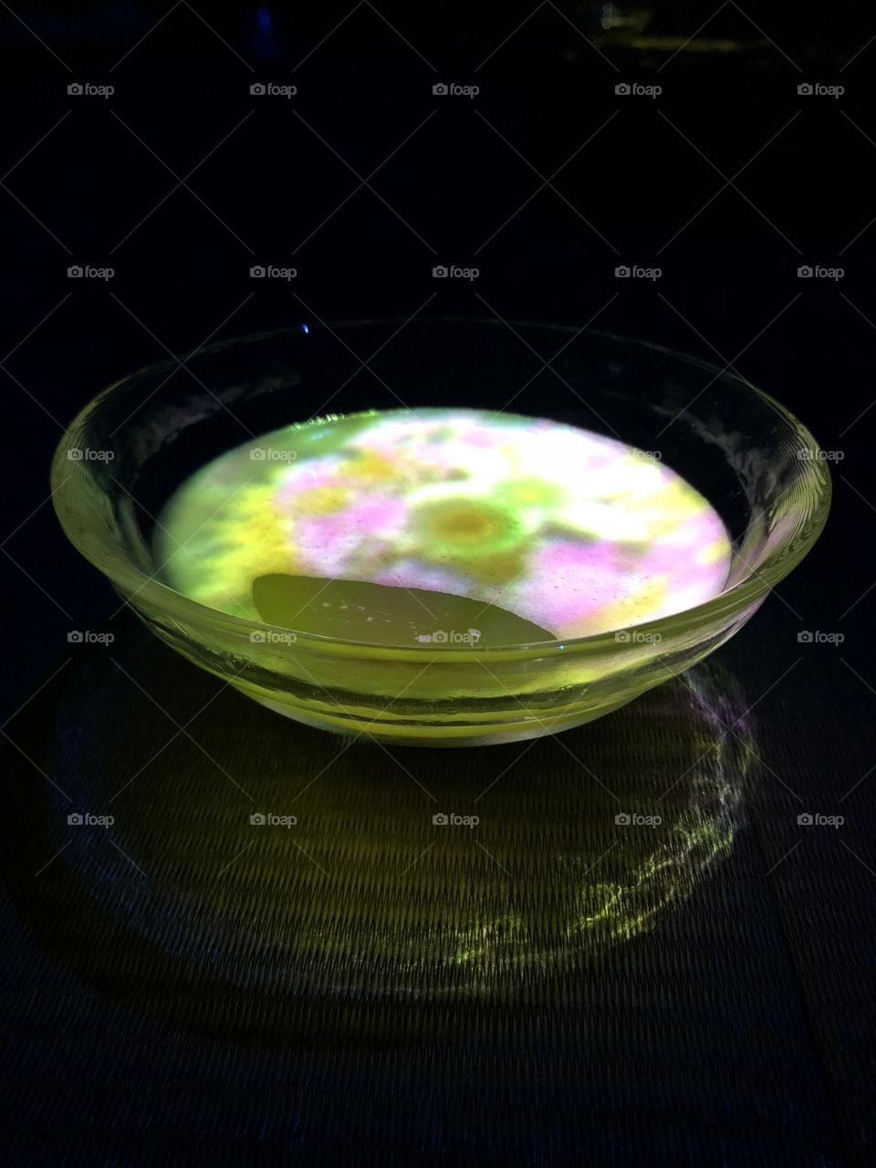 Tea colourful lights