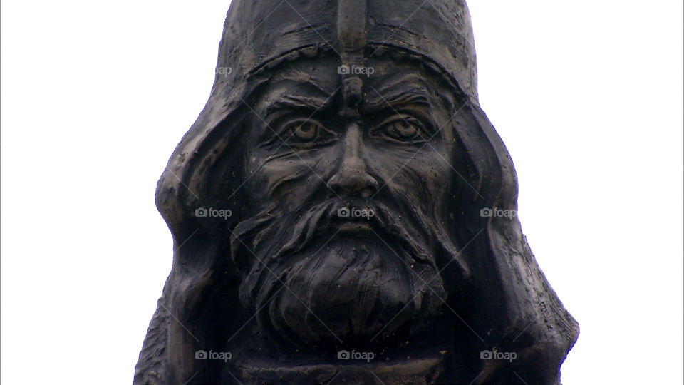 Particolare della statua di Suleiman