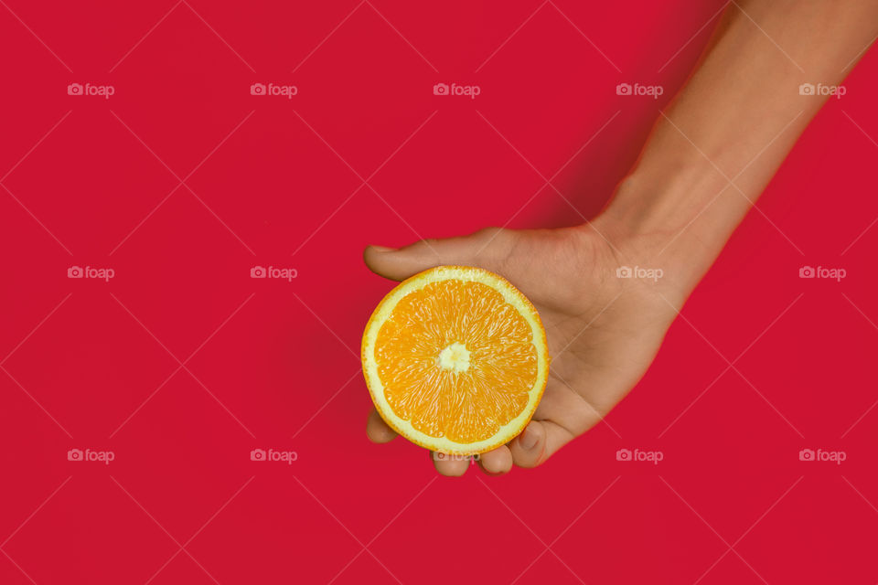 Fresh orange 