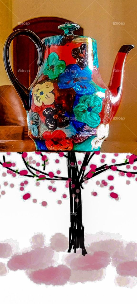 She looked for the flowers without knowing that spring lived inside her.