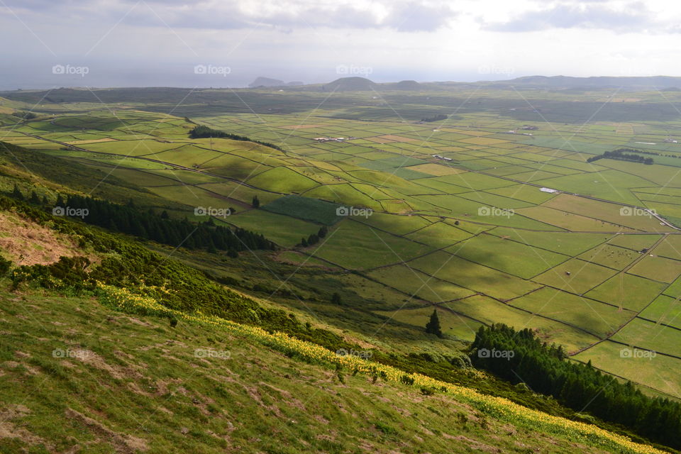 Beautiful Azores landscape