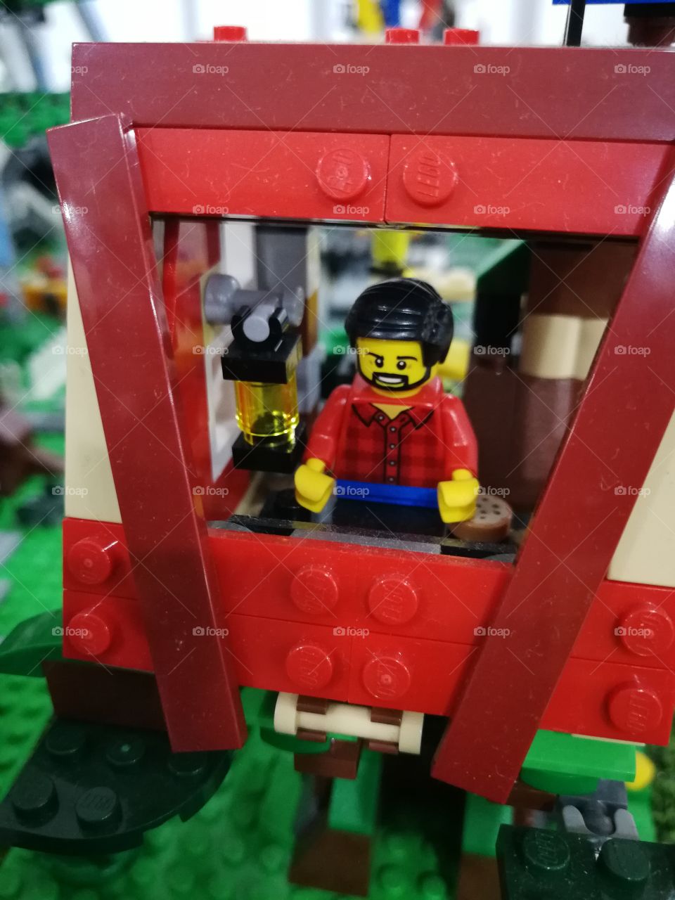 Lego minifigures are manufactured by The Lego Group.