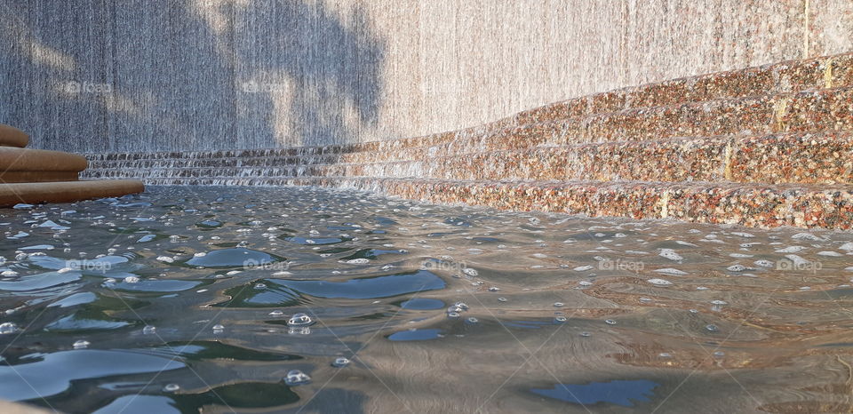 waves and waterfall!