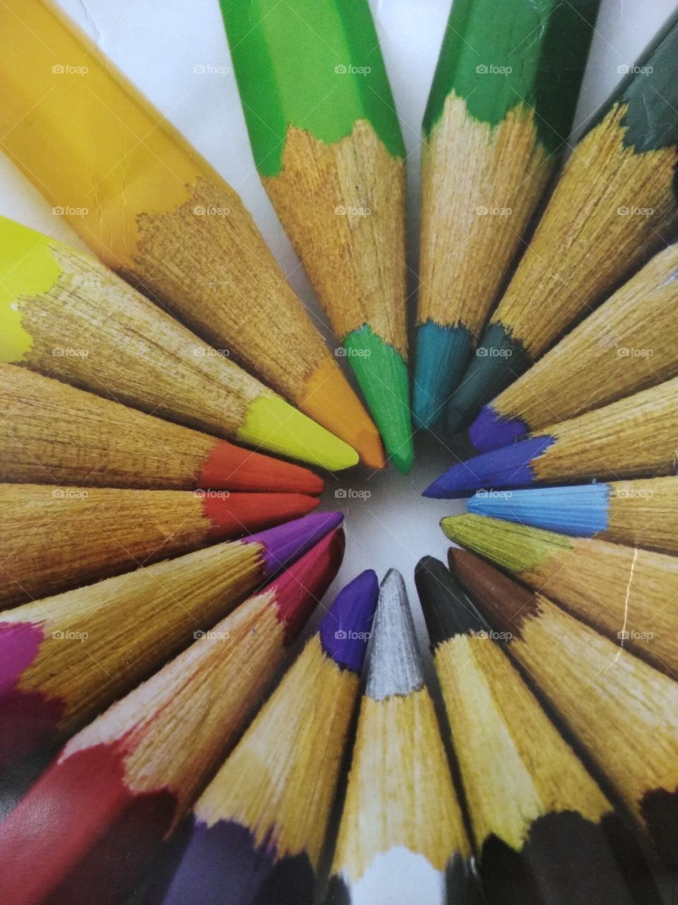 Florocent Colored Pencils