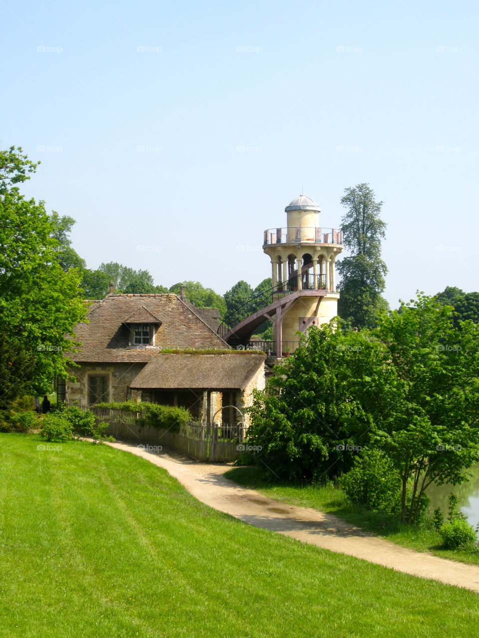 Architecture, No Person, Building, Grass, House