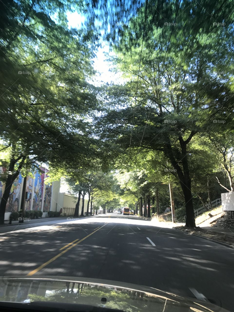 Driving from downtown Seattle through Rainier Ave