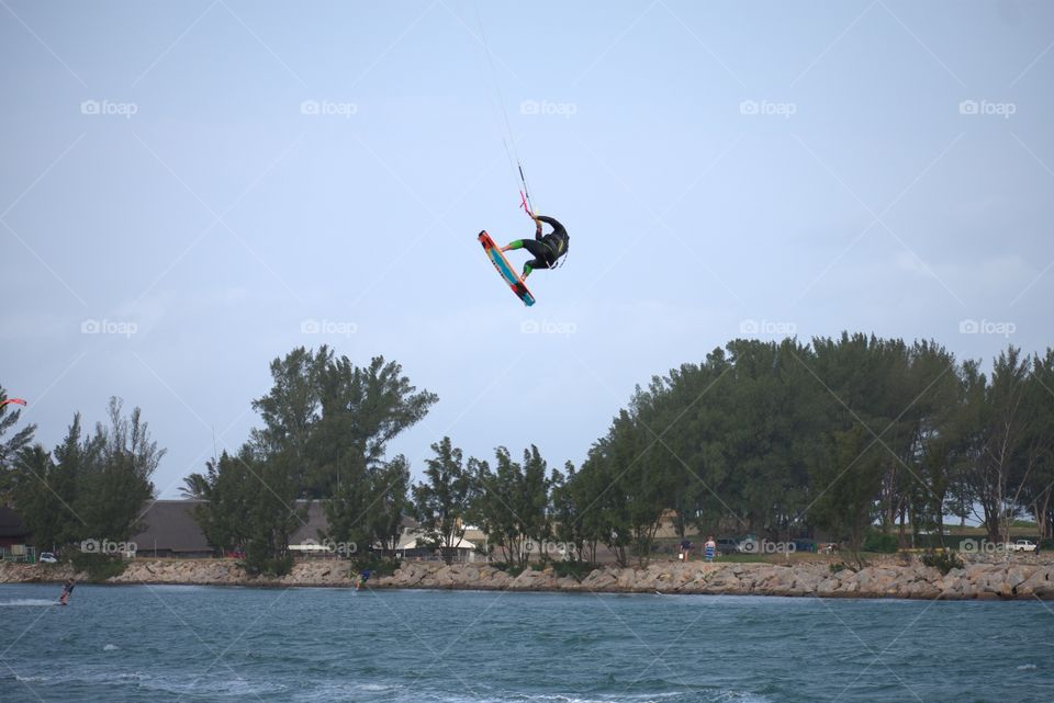 KiteSurfing Stunt