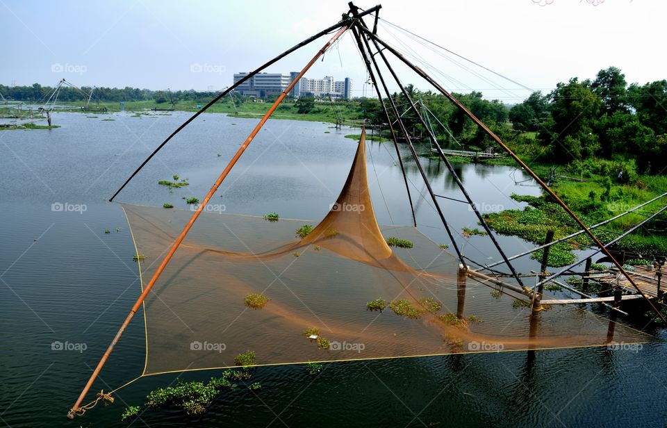 Kerala Vintage Fishing Net