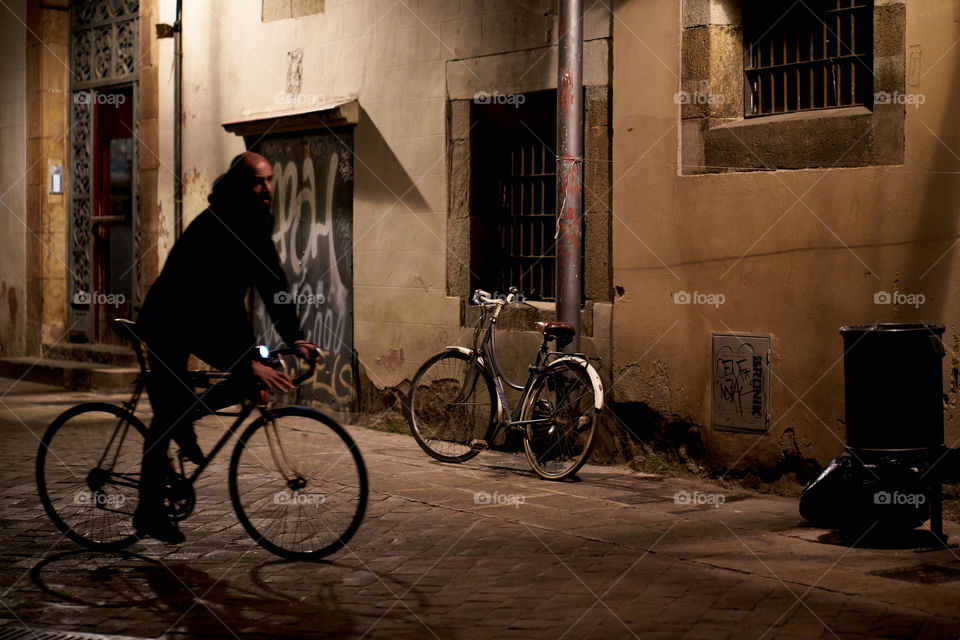 Lights and Shadows over a Bicycle 