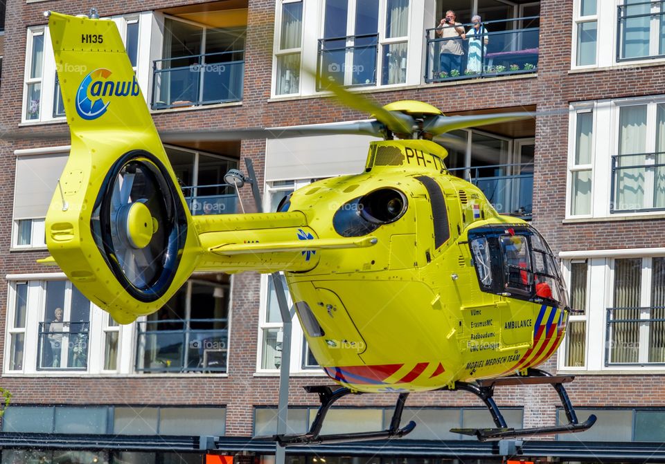 Lifeliner departing from (Roosendaal) The Netherlands