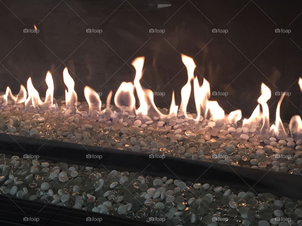 Omni hotel fireplace