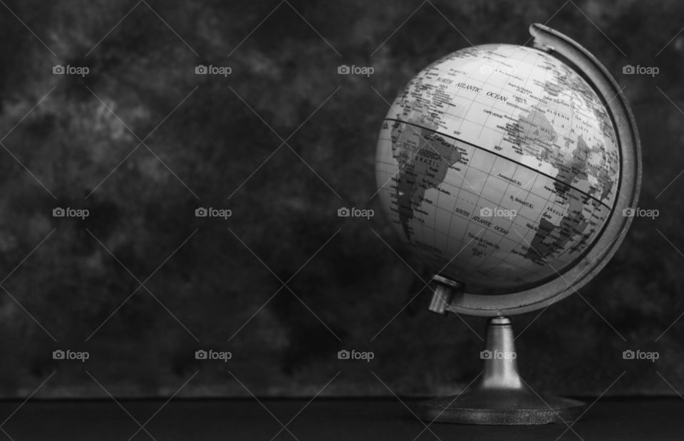 Black and White Globe