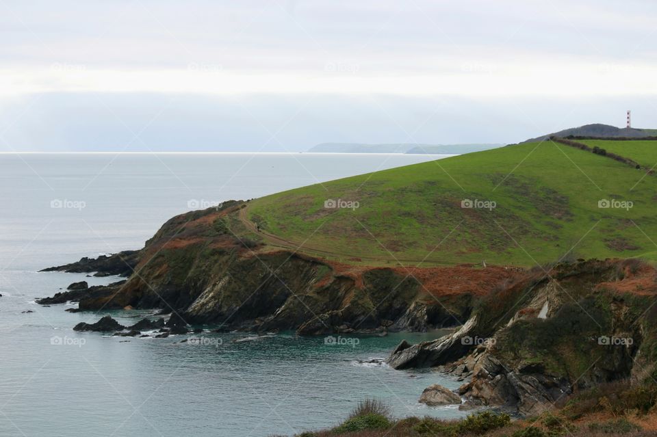 Cornish coastline