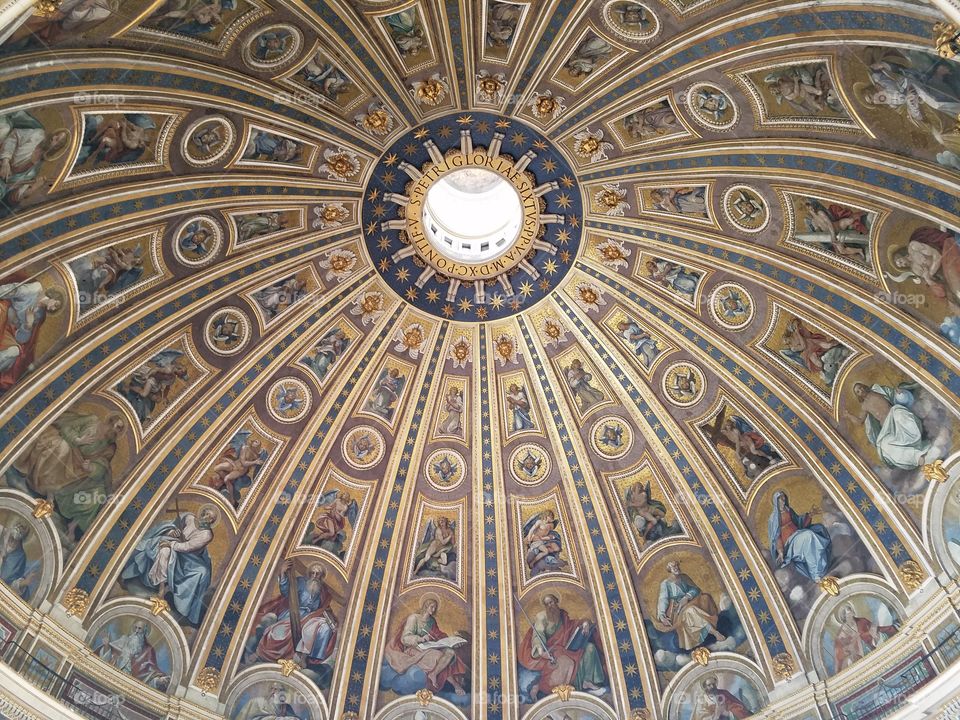 the Dome st. Peter's Basilica