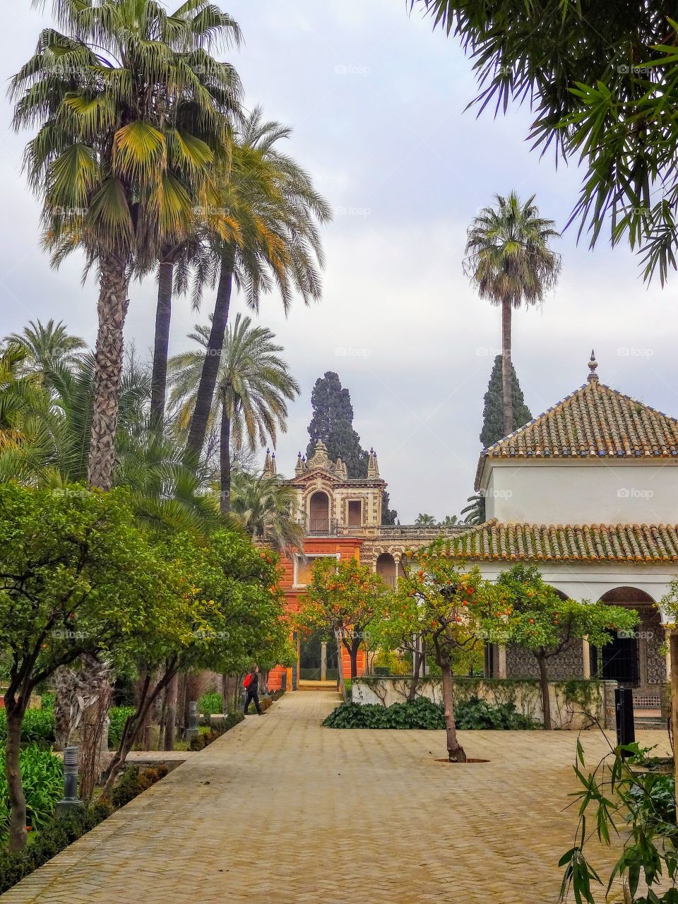 Alcázar in Sevilla, Spain