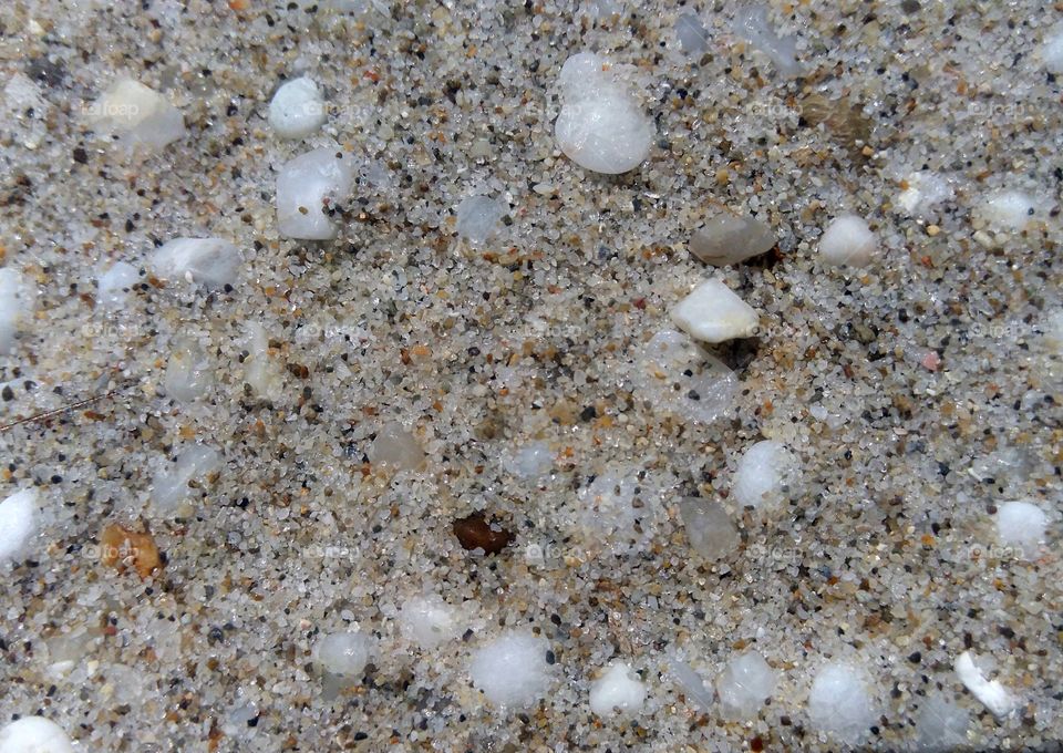 pebble Sandy beach texture