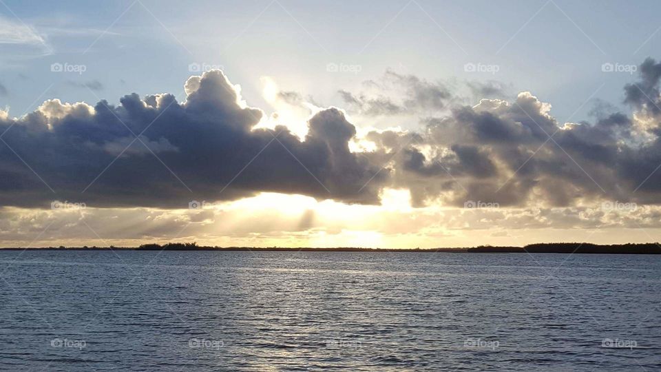 beach sunset