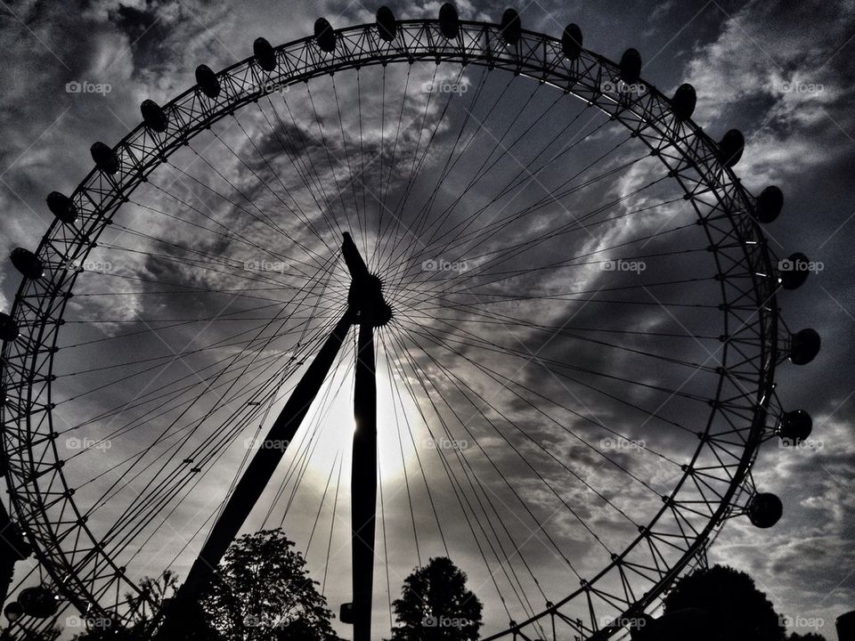 london south bank sky clouds by claresfaces