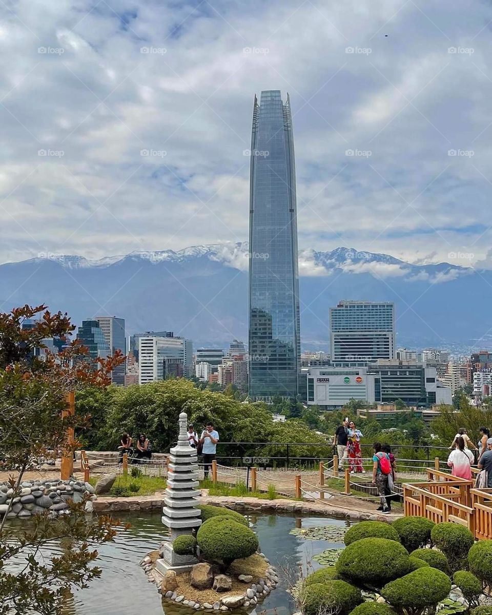 between the spring and snow