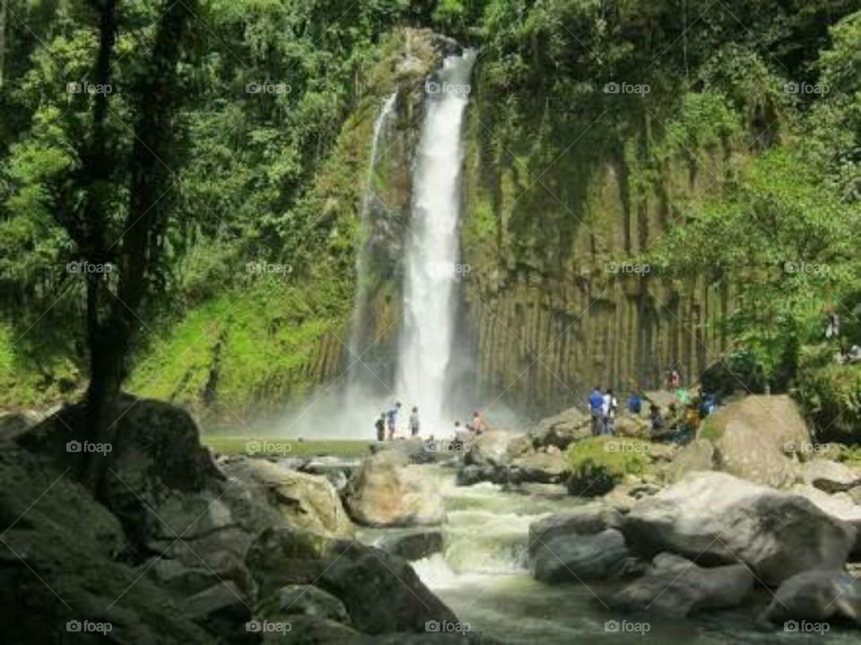 nangan-nangan Falls, Relaxing  part of the zamboanga del sur Philippine
