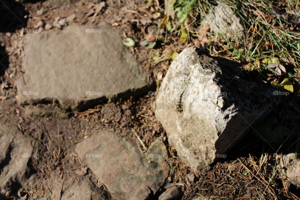 miniature rock formations