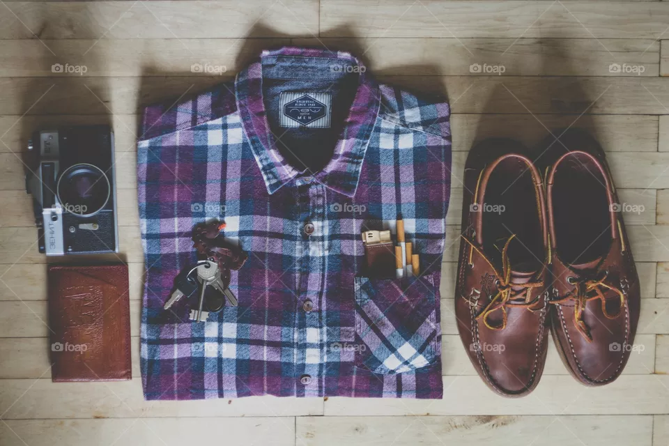 shirt shoes fashion