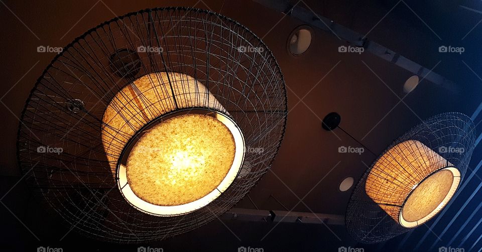 modern asian tropical hanging lamps