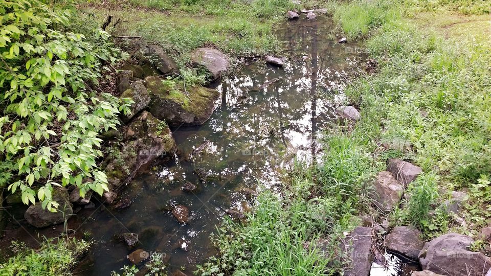 mirrored beauty. Devils Lake trails