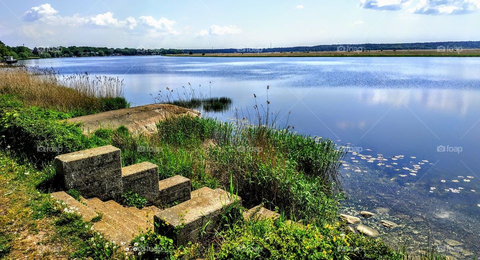 Together with nature, Latvia, Jurmala, summer, 2019.