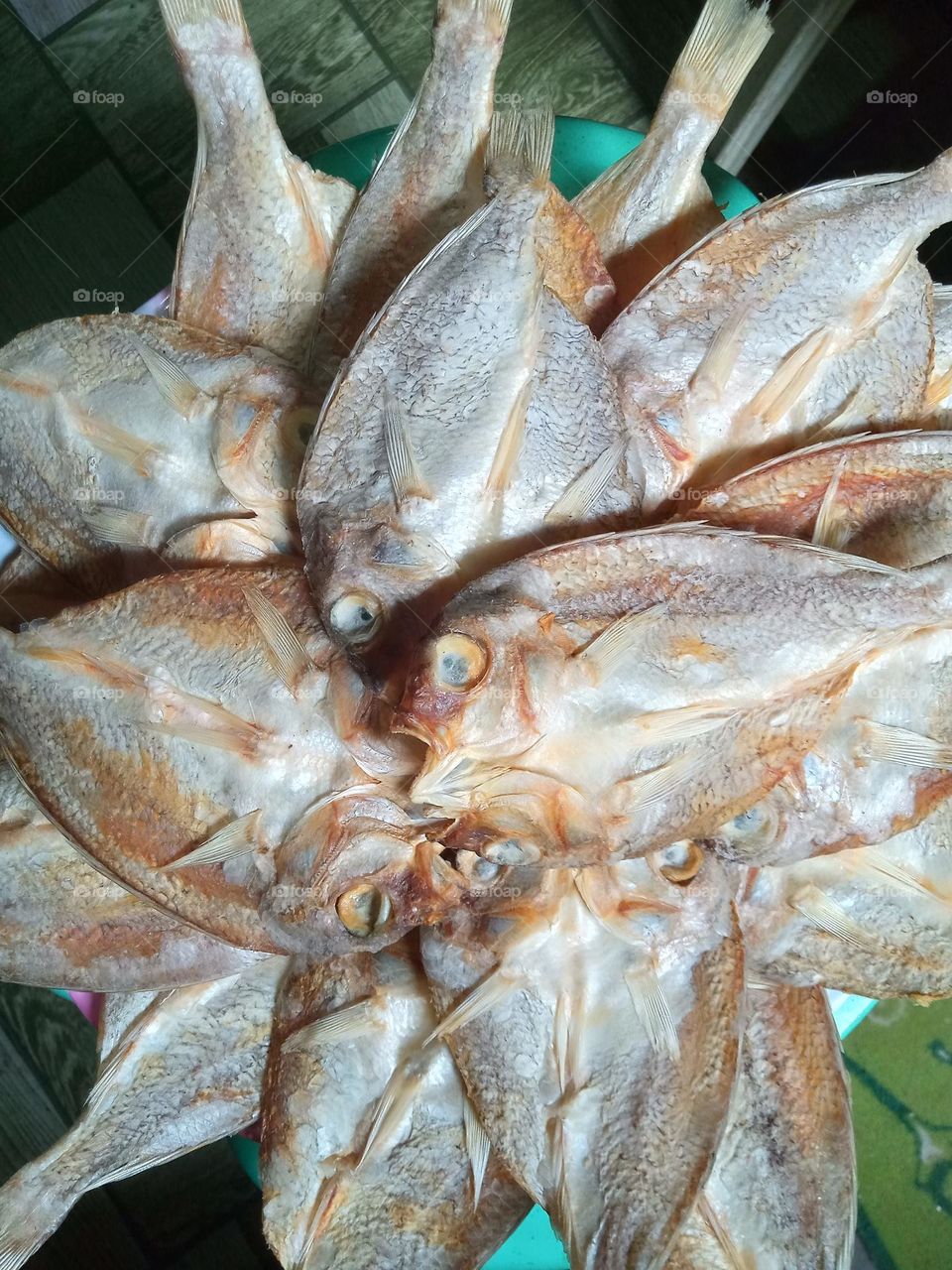 salted dried fish(called katambak)