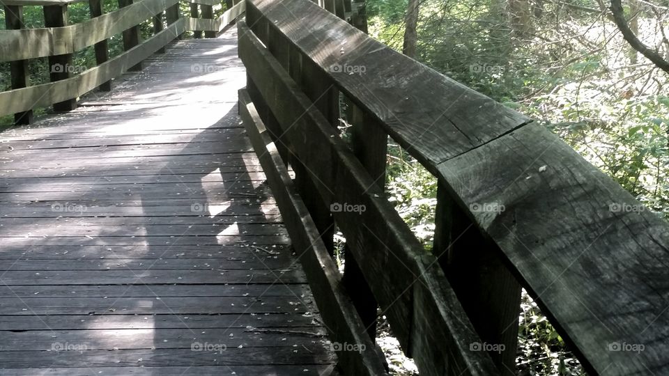 old footbridge