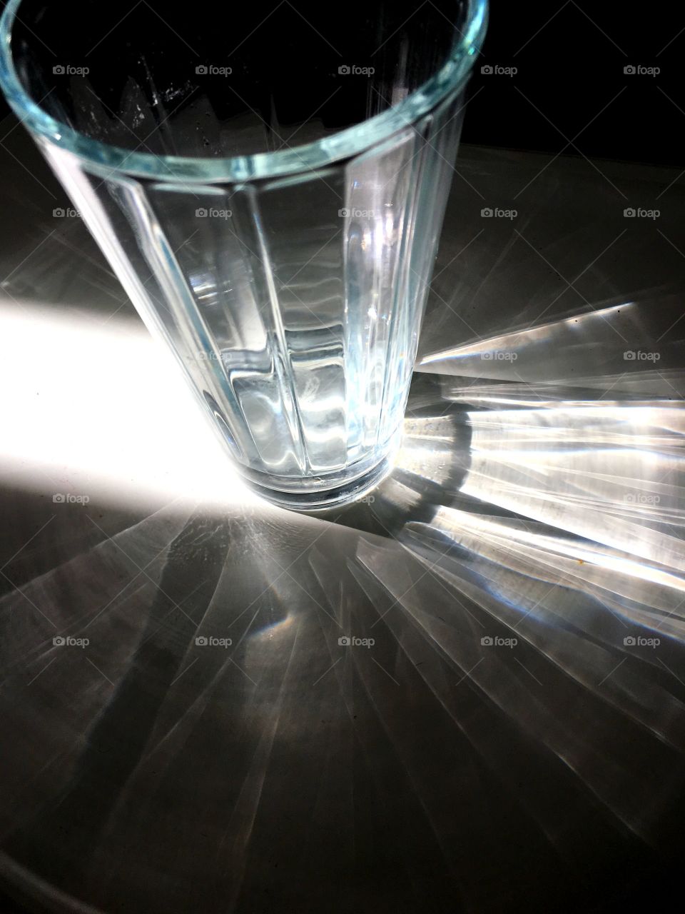 water, glass, light, shadow
