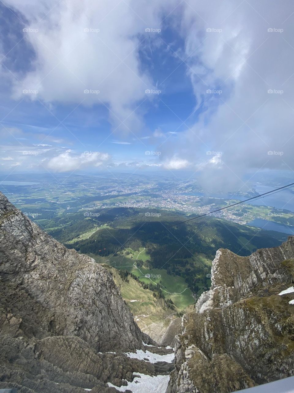Overlooking Lucerne, Switzerland - Swiss Alps