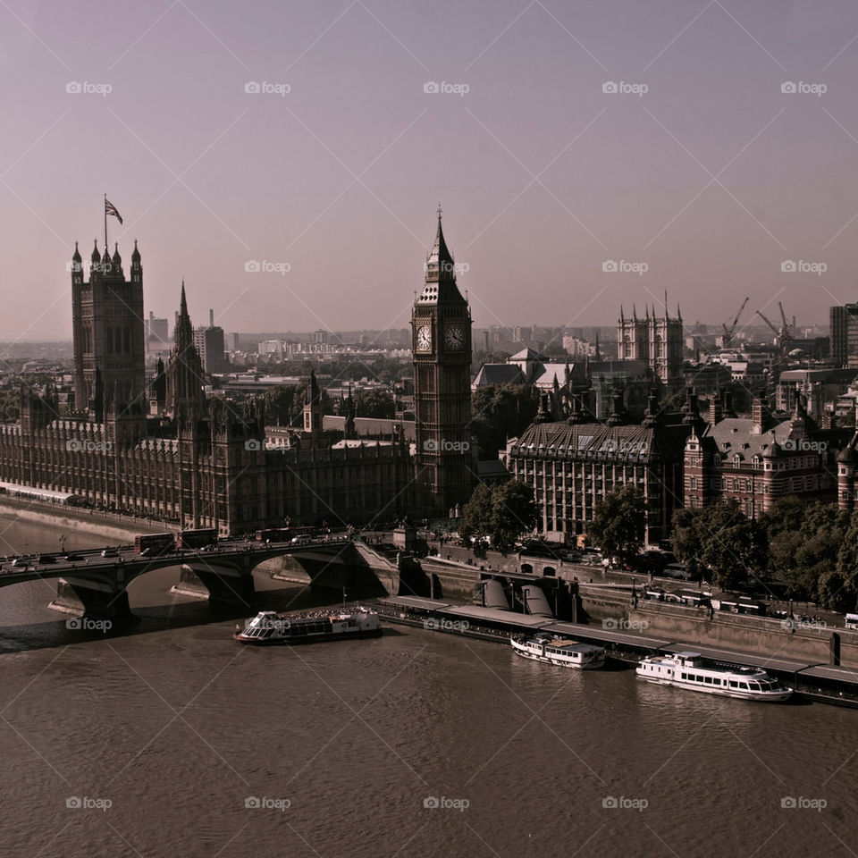 london town parliament river by olijohnson