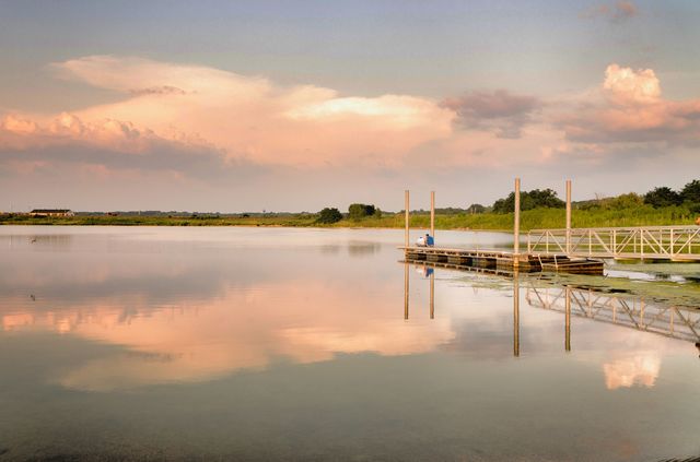 Water, River, Lake, Reflection, No Person