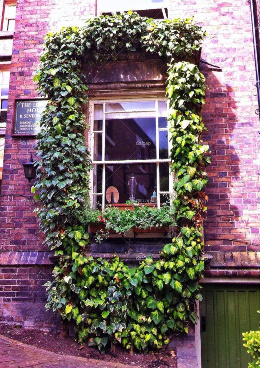 Ironbridge, UK. Window 