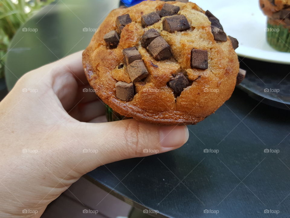 Starbucks chocolate muffin